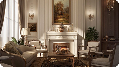 Elegant Minimalist Space