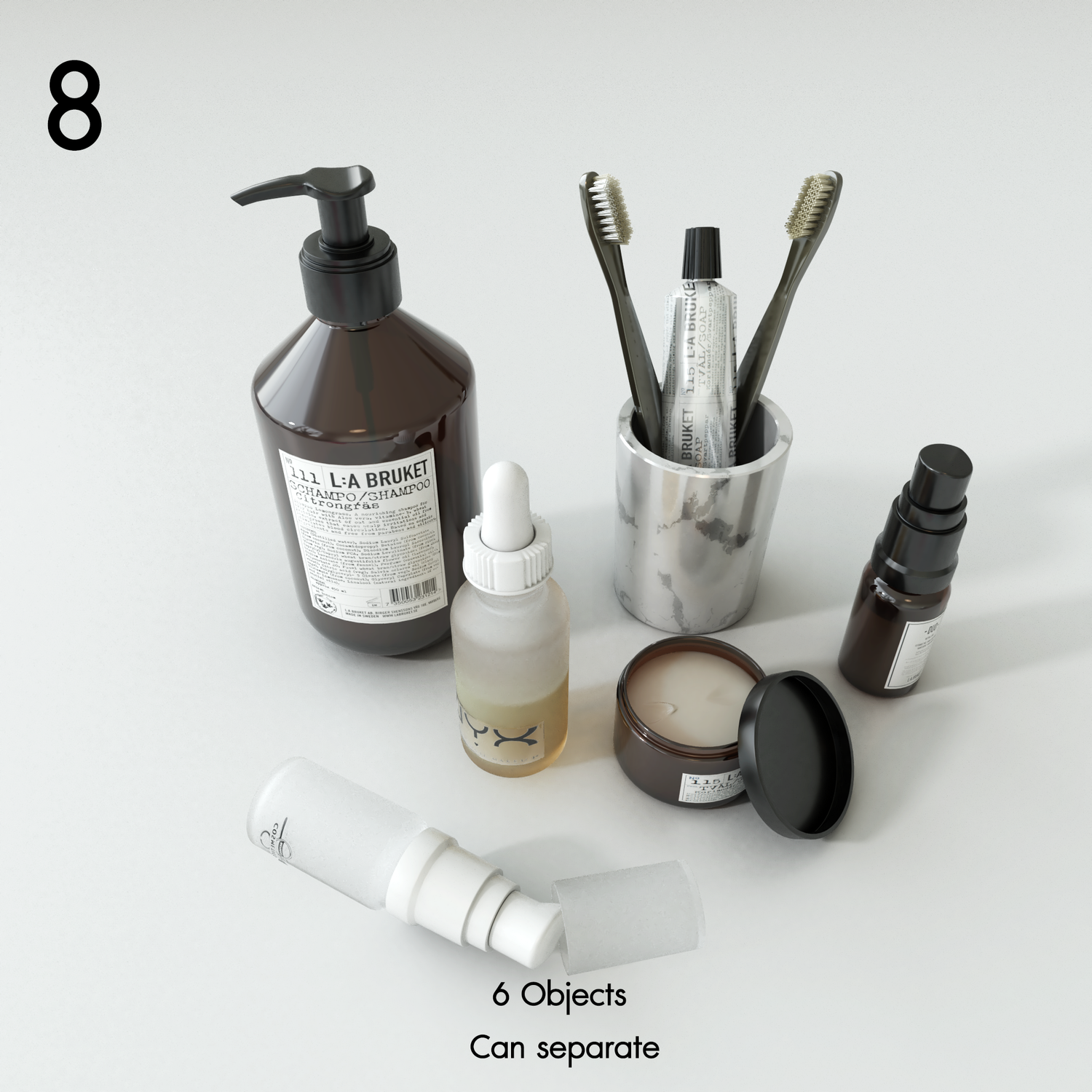 L.A. Bruket Decorative Set