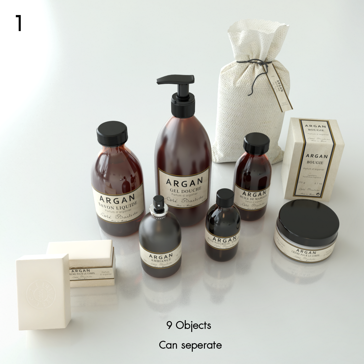 Argan Bath Collection
