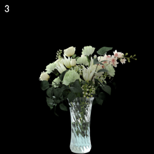 Elegant Floral Vase Model