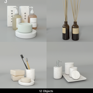 Bathroom Accessories Set