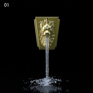 Lion Head Fountain Proxy Model