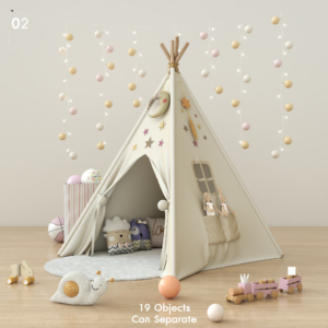 Kids' Tent and Furniture Play Set