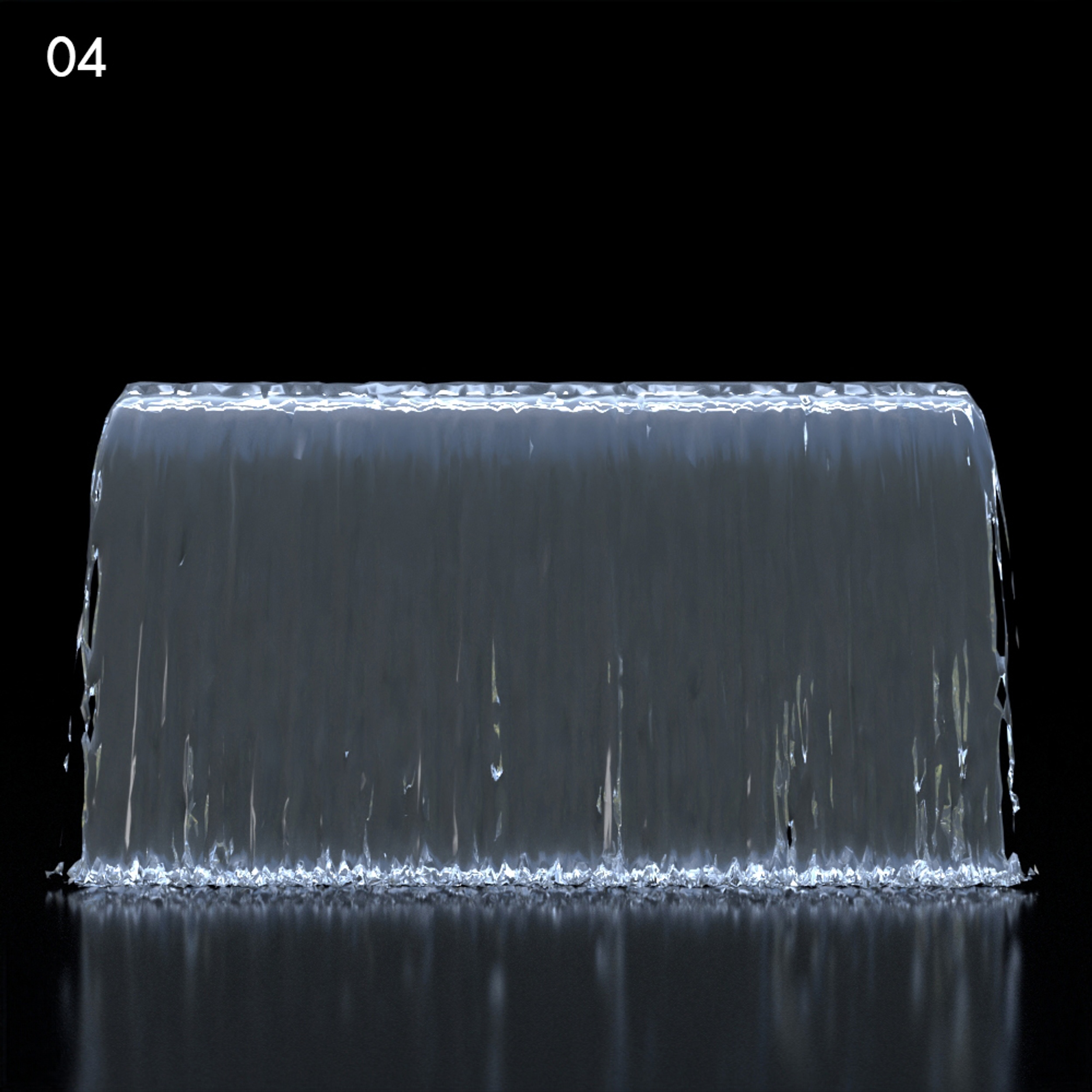 Waterfall Proxy Model for SketchUp with V-Ray