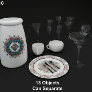 Kitchen Dishes Set