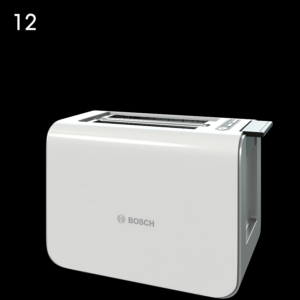 Bosch White Toaster Proxy Model