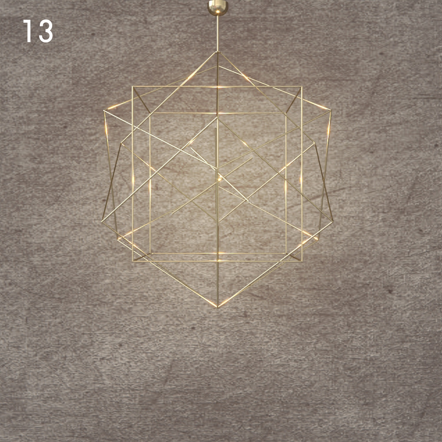 Geometric Chandelier