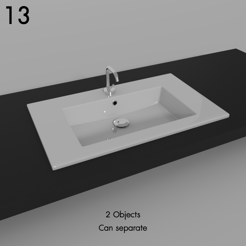 Modern Bathroom Sink Proxy Model