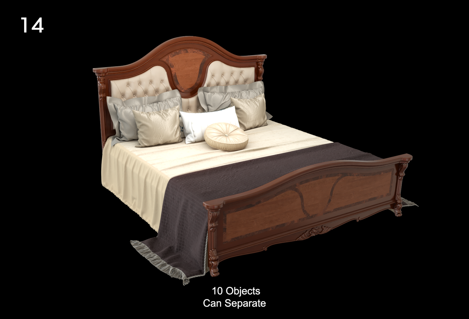 Carvelli Bellagio Bed Model