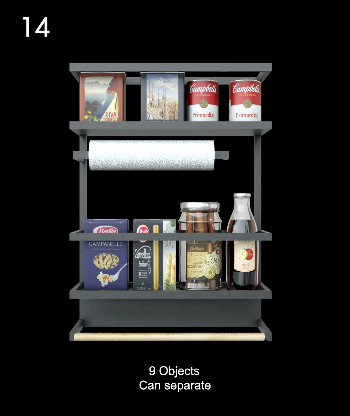 Kitchen Shelving Set