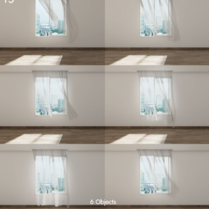 DND Curtain in the Wind