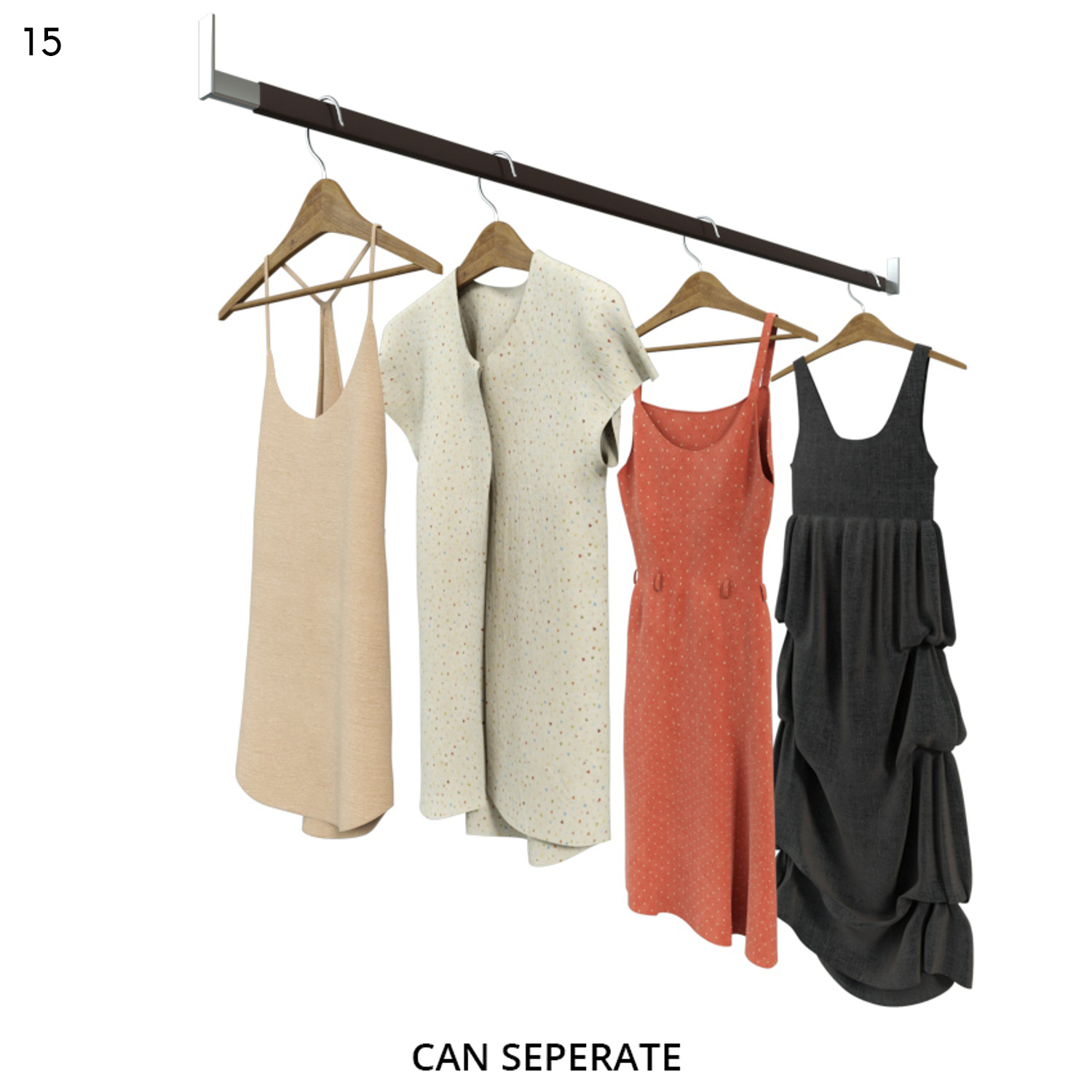 Clothing Proxy Model for SketchUp with V-Ray