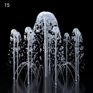 Fountain Model Proxy for SketchUp with V-Ray