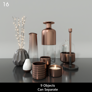 Decorative Object Set