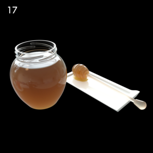 Honey Jar with Dipper