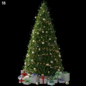 Christmas Tree with Presents