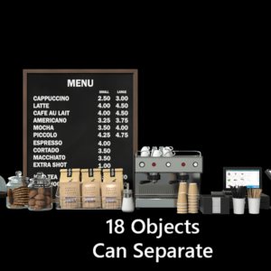 Coffee Shop Set