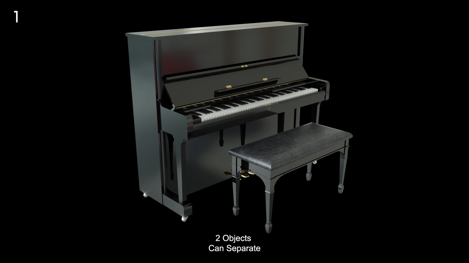 Elegant Piano Proxy Model