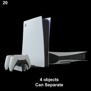 Sony PlayStation 5 Proxy Model for SketchUp