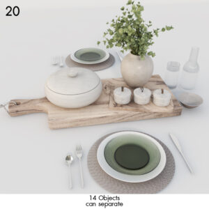 Decorative Tableware Set