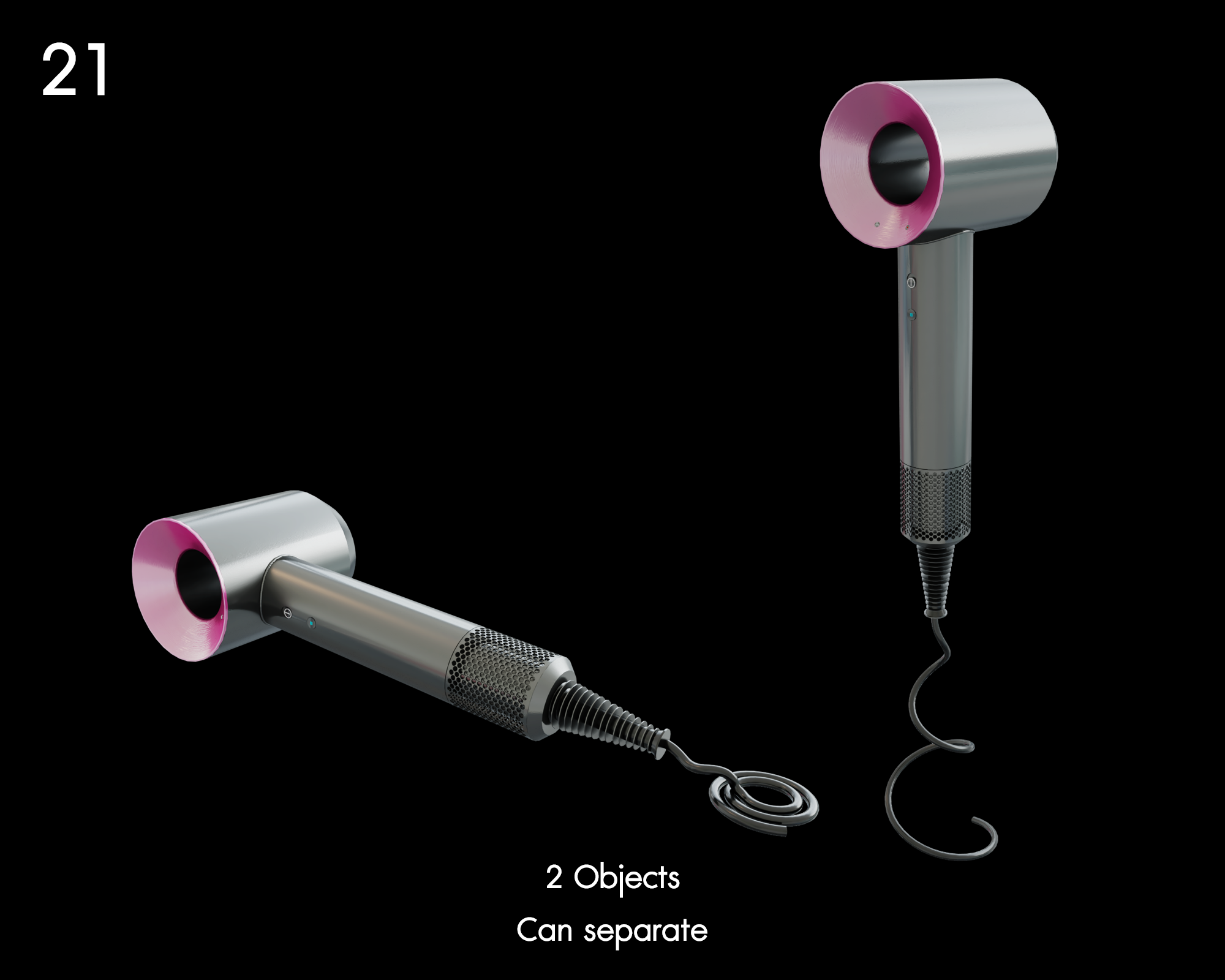 Dyson Hair Dryer Proxy Model