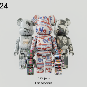 Andy Warhol Bearbrick Models