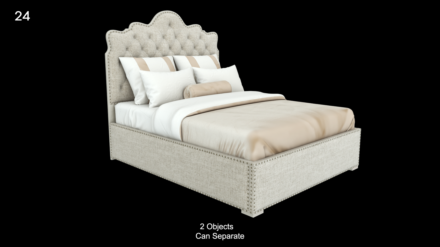 Flora Queen Bed