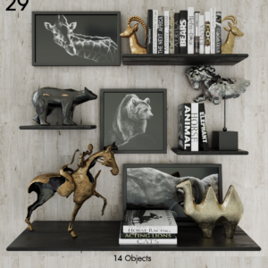 Decorative Shelf Objects