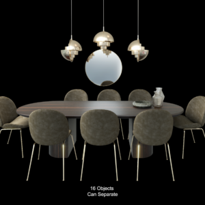 Gubi Dining Set