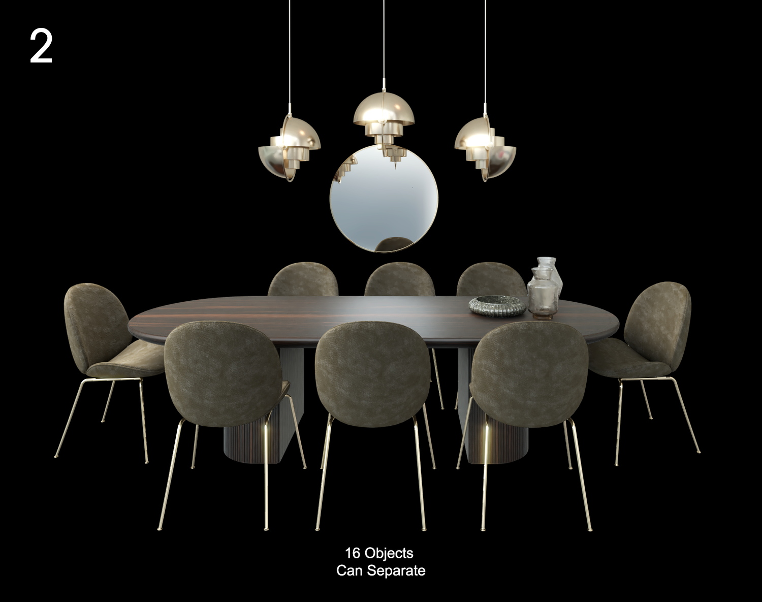 Gubi Dining Set