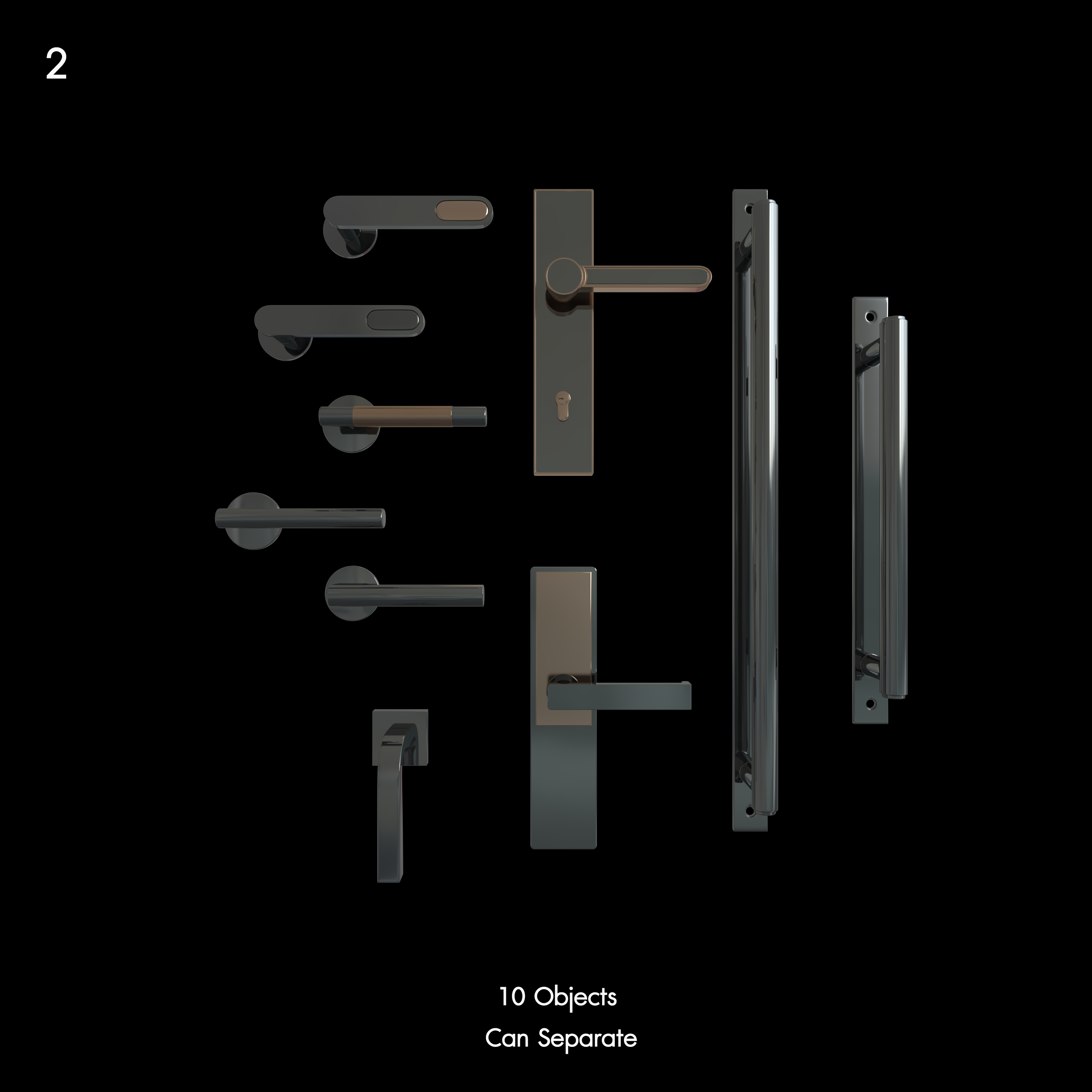 Hardware Door Set