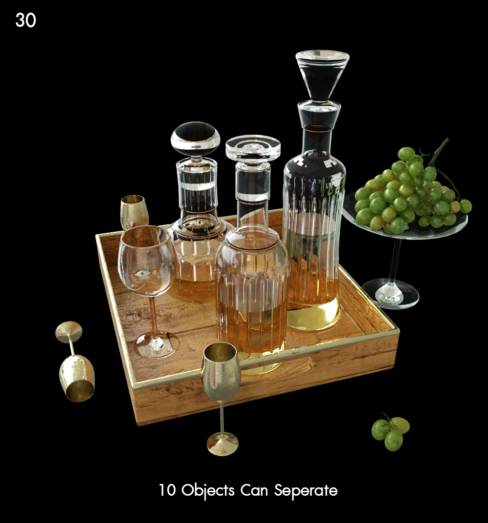 Grape Food Decoration