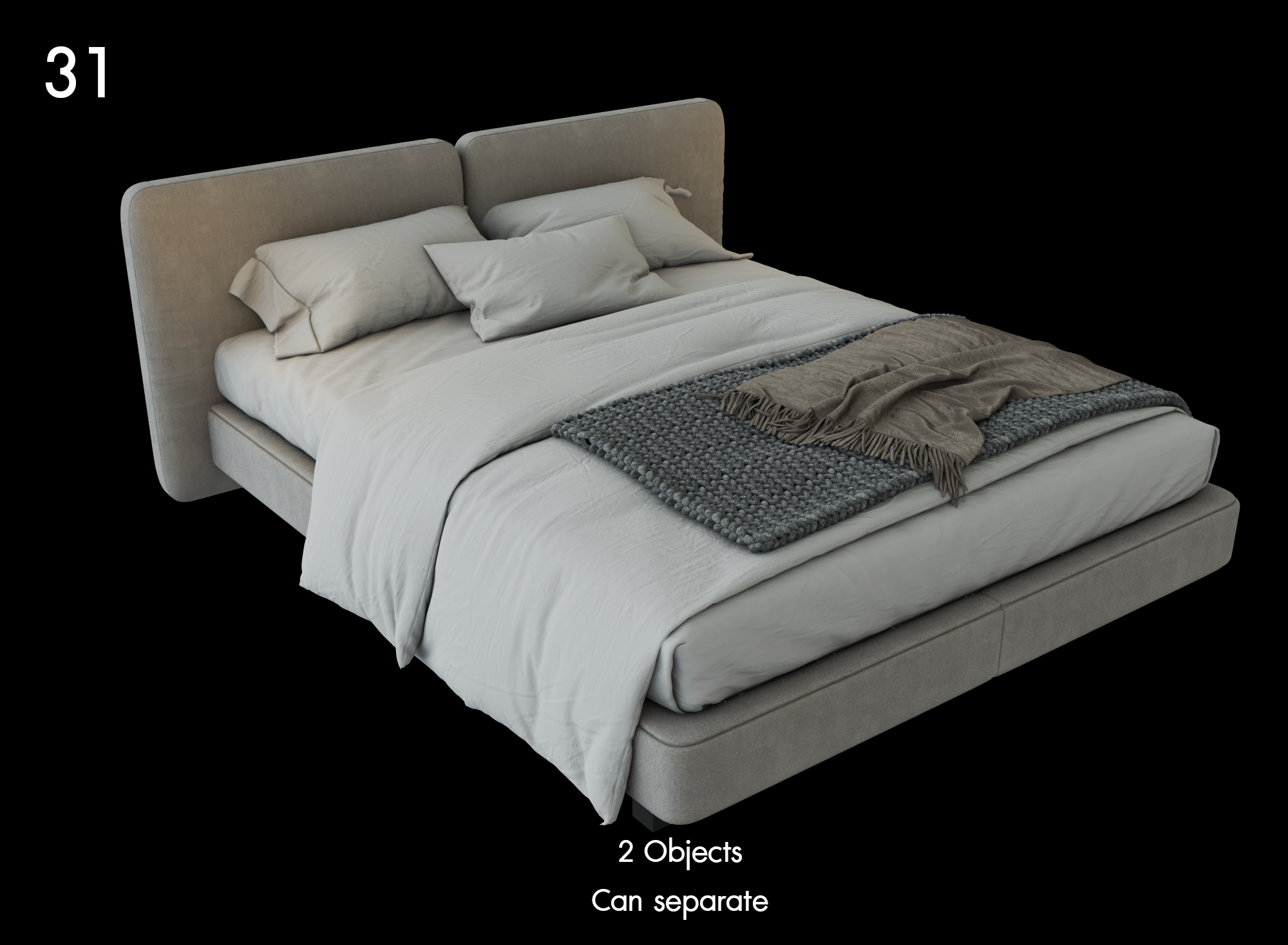 Nordic Bed Model