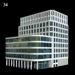 Modern Office Building Proxy Model