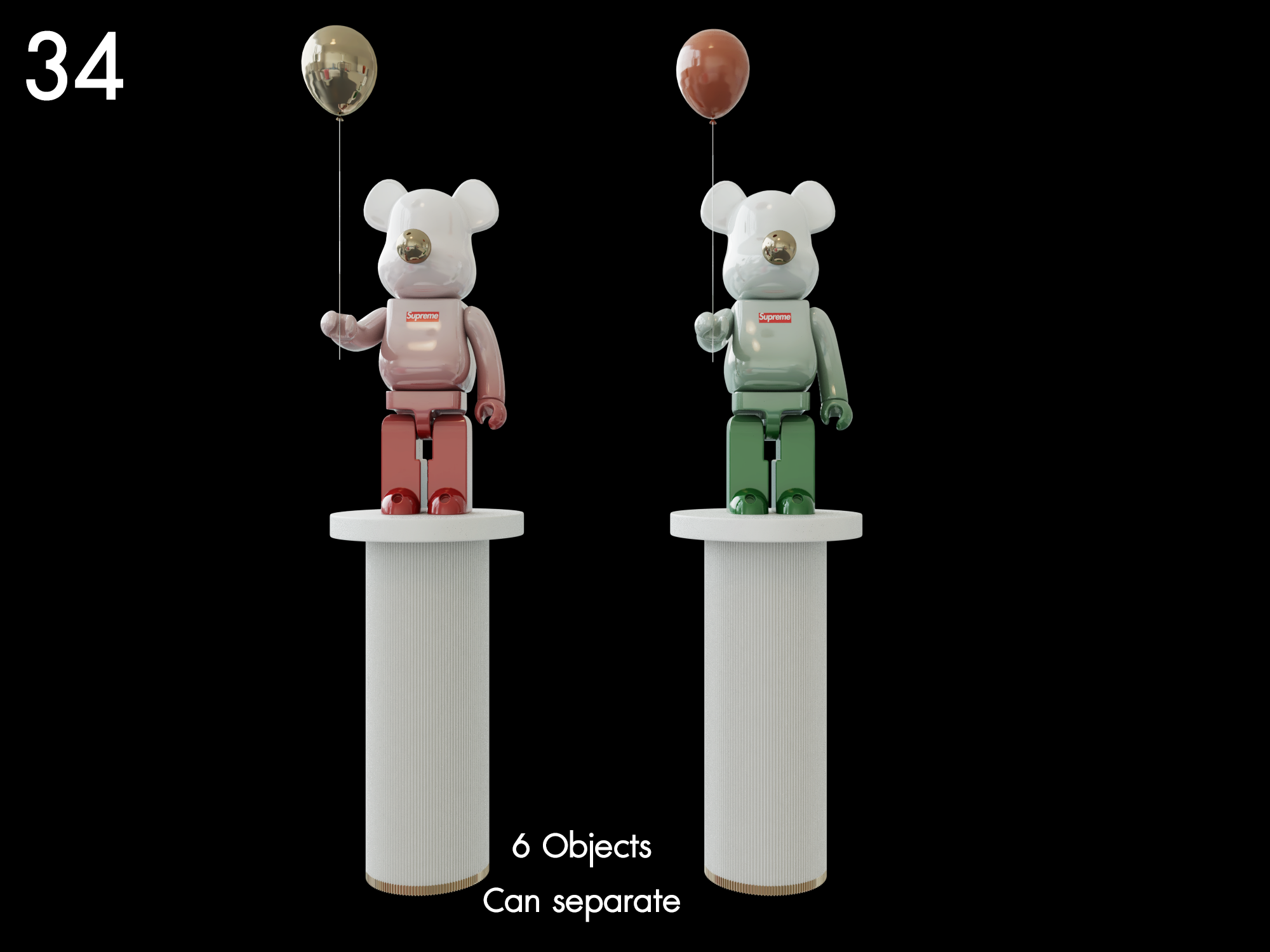 Supreme Bear Toy Model