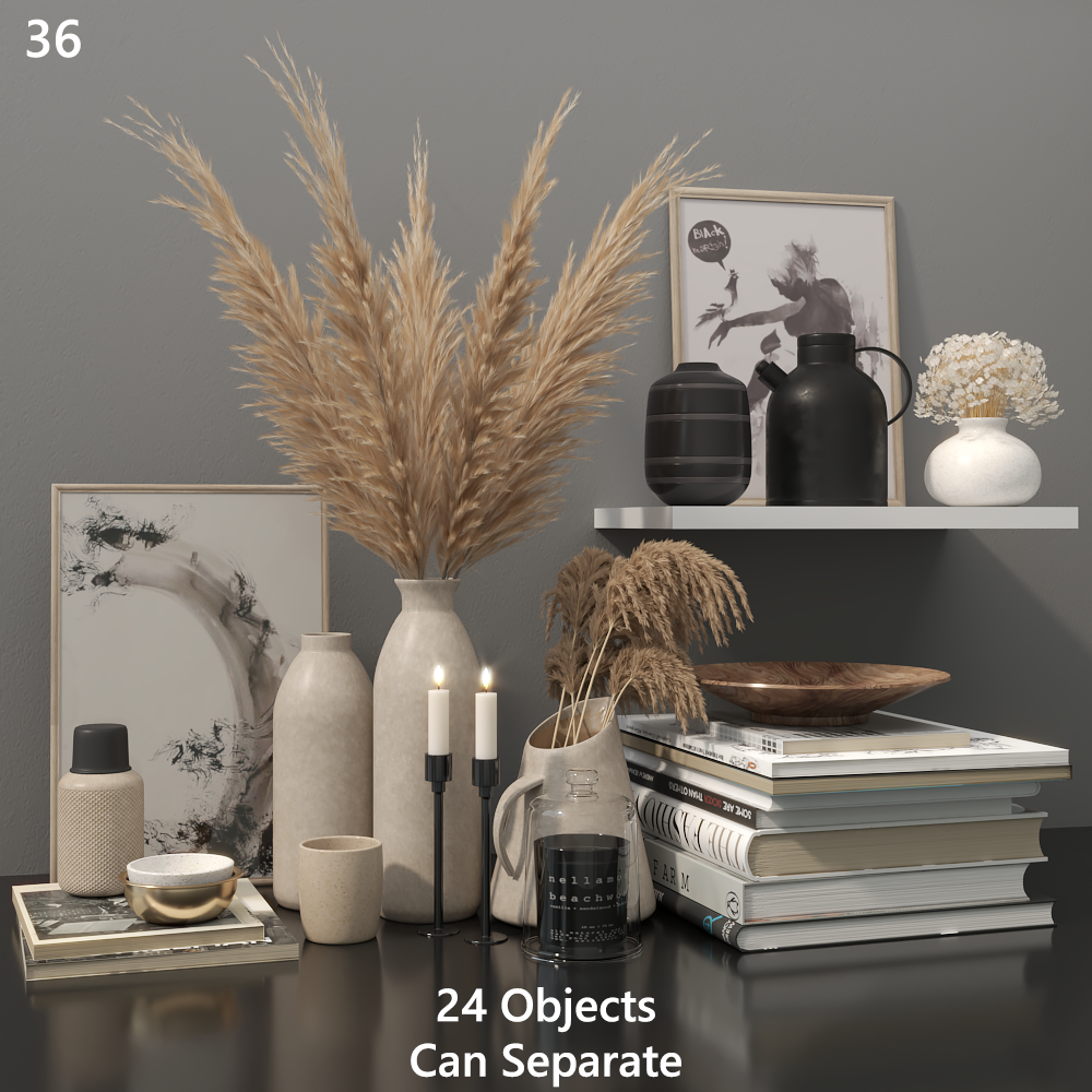 Decorative Home Accents Set