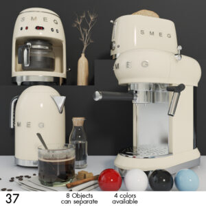 Smeg Kitchen Appliance Set