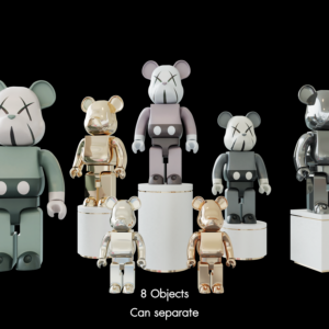 Toy Bear Models Set