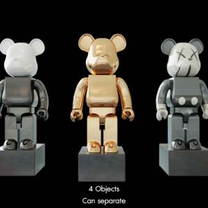 Bear Toy Model Set