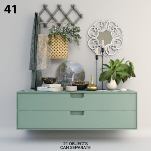 Scandi-Set Decorative Model