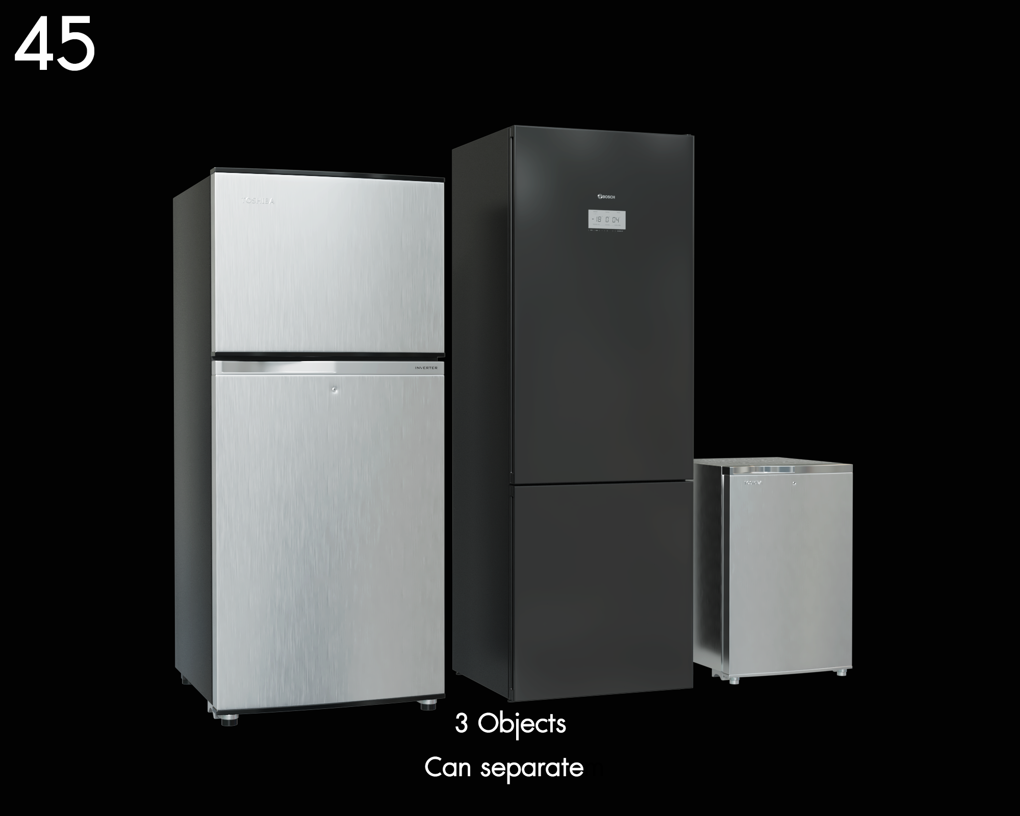 Fridge KGN 49SB3AR003