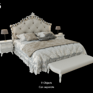 Elegant Topazio Bed