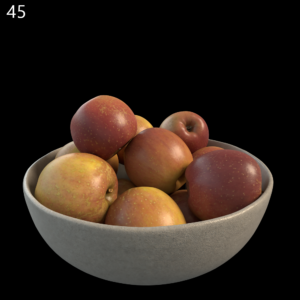 Realistic Red Apple Proxy Model