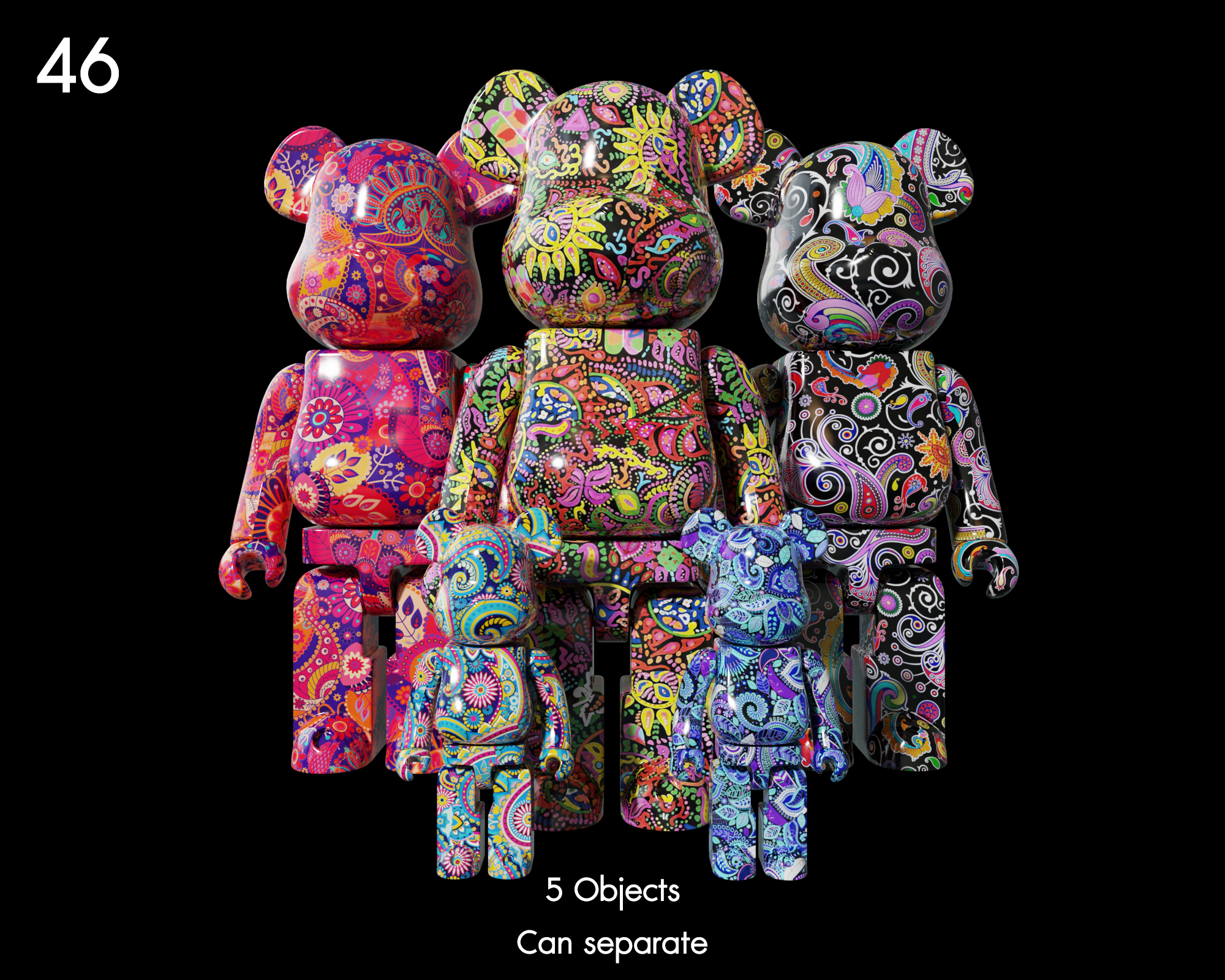 Bearbrick 33B Display Model