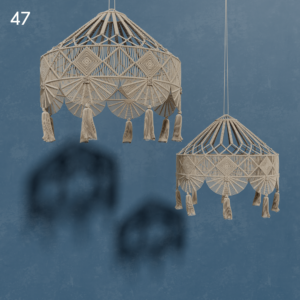 Macrame Pendant Light