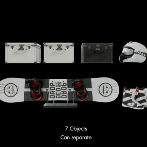 Snowboard Set with Accessories