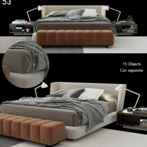 Minotti Creed Bed