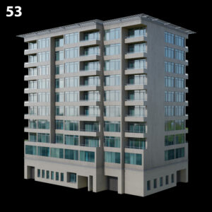 Modern Residential Building Proxy Model