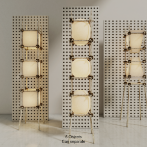 Stacked Lantern Proxy Model for SketchUp with V-Ray