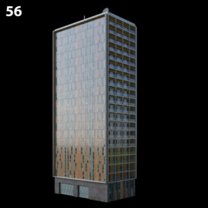 Modern High-Rise Building Proxy Model